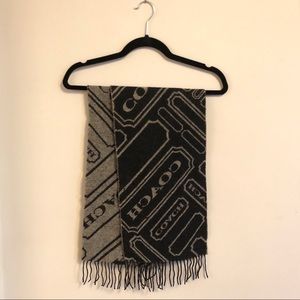Coach Winter Wool Scarf